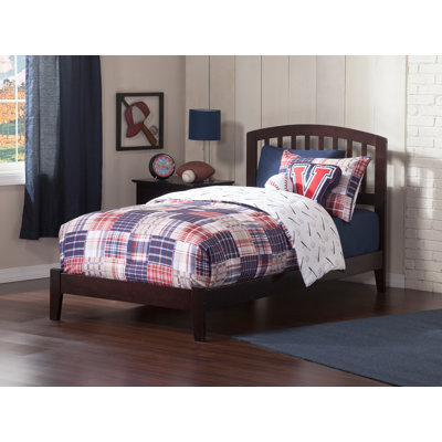 Solid Wood Panel Bed by Winston Porter by Winston Porter