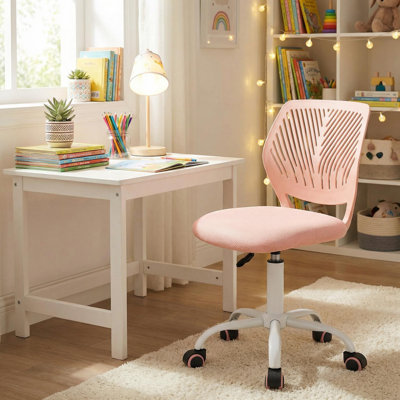 Elkland 360° Swivel Mesh Fabric Writing Office Task Chair with Height Adjustable for Teenager by Hashtag Home
