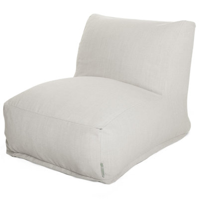 Aaliyah Standard Faux Fur Bean Bag Chair & Lounger by White Noise