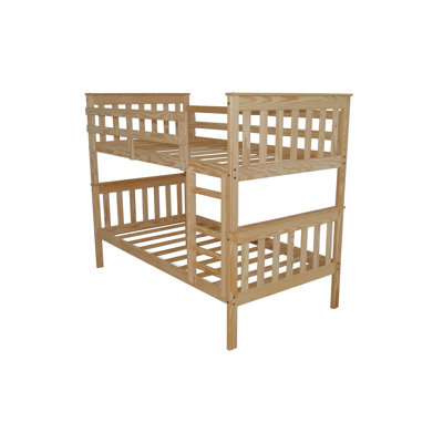 Oakledge Twin Solid Wood Bunk Bed by Harriet Bee by Harriet Bee