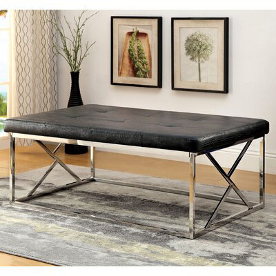 Adaisha Faux Leather Upholstered Bench by Brayden Studio
