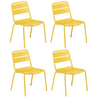 Kapri Stacking Patio Dining Side Chair by Oxford Garden