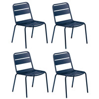 Kapri Stacking Patio Dining Side Chair by Oxford Garden
