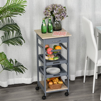 Rafelo Mobile Kitchen Cart by Winston Porter