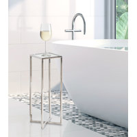 Marisol Cross Legs End Table by Mercury Row