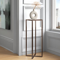 Marisol Cross Legs End Table by Mercury Row