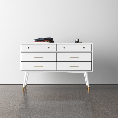 Samuel 6 Drawer Double Dresser by AllModern