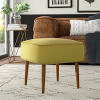 Kashala 19.7" Wide Square Standard Ottoman by Red Barrel Studio