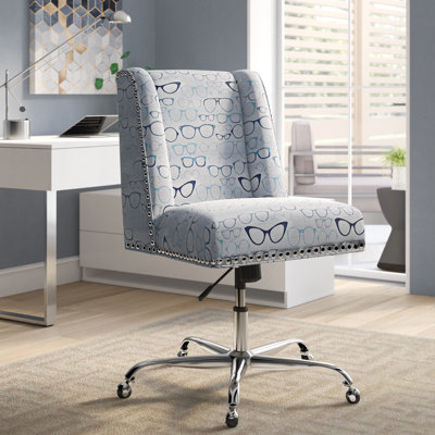 Ardara Upholstered  Adjustable Task Chair by Lark Manor