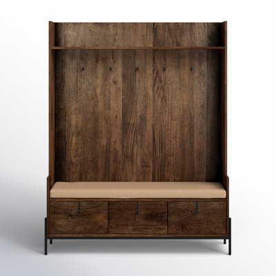 Jossa Hall Tree with Bench and Shoe Storage by Joss & Main