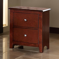 Alvesta 2 - Drawer Nightstand in Brown by Red Barrel Studio