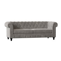Rolled Arm Chesterfield Sofa by Poshbin