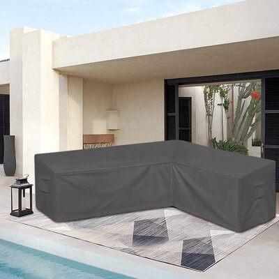 Water Resistant Patio L-Shaped Sectional Cover by Rebrilliant