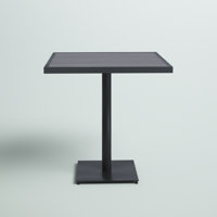 Saville Outdoor Faux Teak Dining or Patio Table with Poly Slats by Trent Austin Design