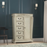 Aguon 5 Drawer Combo Dresser by Viv + Rae