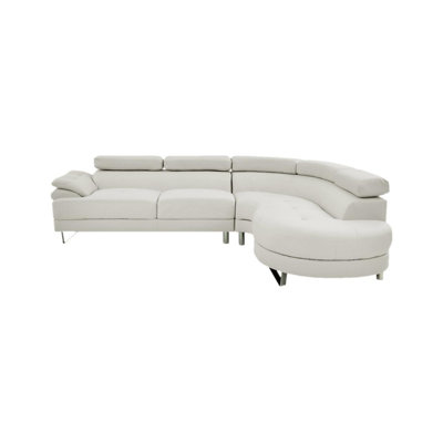 Dederang 2 - Piece Faux Leather Sectional by Wade Logan