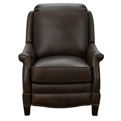 Dunlevy 32.3" Wide Leather Manual Club Recliner by Birch Lane