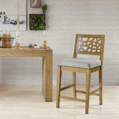 Liev Solid Wood Bar & Counter Stool