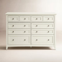 Melusina 10-drawer 60-inch Solid Wood Double Dresser by Birch Lane