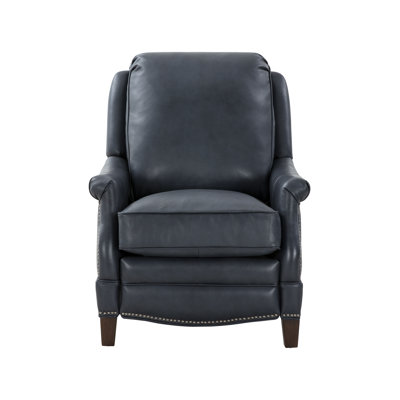 Dunlevy 32.3" Wide Leather Manual Club Recliner
