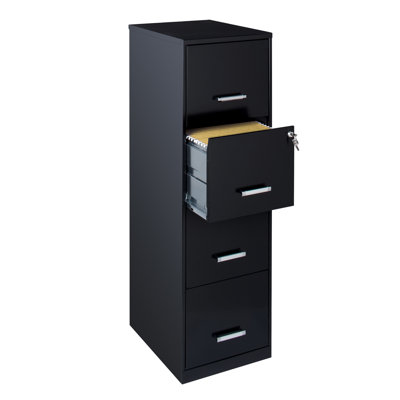 Cavitt 4-Drawer Vertical Filing Cabinet by Inbox Zero