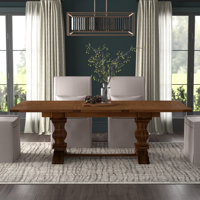 Reign Removable Leaf Solid Wood Dining Table by Greyleigh