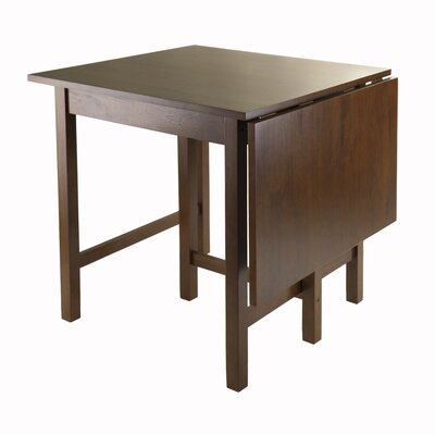 Harada Drop Leaf Solid Wood Dining Table by Winston Porter