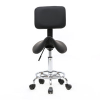 Saddle Height Adjustable Bar Stool by Inbox Zero