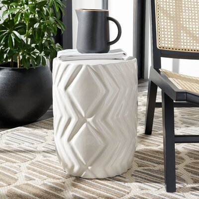 Ceramic Garden Stool by Dakota Fields