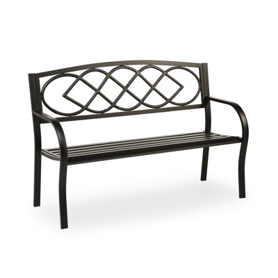 Arani Steel Garden Bench by Red Barrel Studio