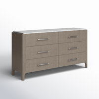 Brody 6 Drawer Double Dresser by Ebern Designs