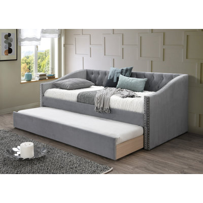 Ariarna Twin Solid Wood Daybed with Trundle by Red Barrel Studio