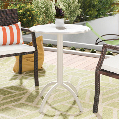 Althoff Plastic Bistro Table by Zipcode Design