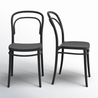 Farrah Stacking Patio Dining Side Chair by AllModern