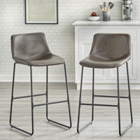 Kayleb 30" Bar Stool by 17 Stories
