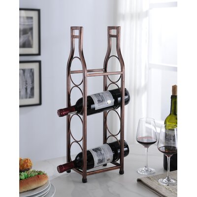 Grenola Countertop Tabletop Wine Rack, Wine Bottle Storage Holder for Home Kitchen & Bar by Winston Porter