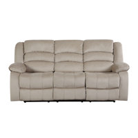 Aum 81" Pillow Top Arm Reclining Sofa by Red Barrel Studio