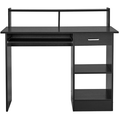 Derdine Desk with Hutch by Latitude Run
