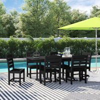 POLYWOOD x Sol 72 7-Piece Traditional Dining Set
