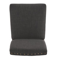 Aldrina Linen Side Chair by Lark Manor