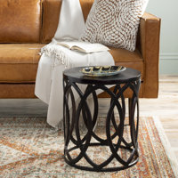 Harnish Modern End Table by Langley Street