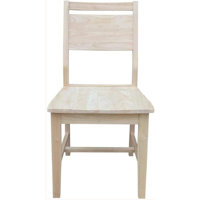 Avangelene Side Chair in Unfinished / Ready to Finish by Highland Dunes