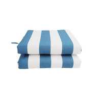 Outdoor Sunbrella Dining Chair Cushion by Arlmont & Co.