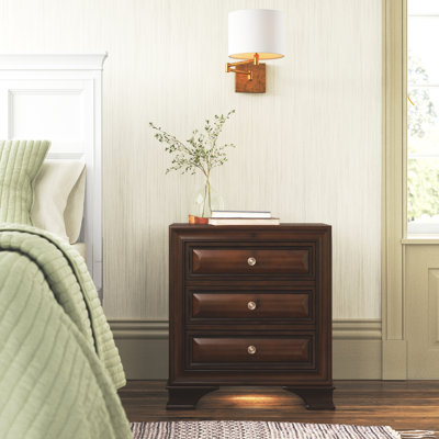Allsopp 3 - Drawer Nightstand by Lark Manor