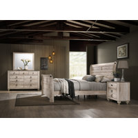 Anoka Sleigh 6 Piece Bedroom Set by Rosalind Wheeler