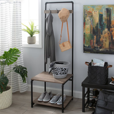 Wentzel Hall Tree with Shoe Storage by Williston Forge