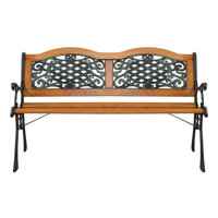 Ade Iron Park Bench by Bloomsbury Market