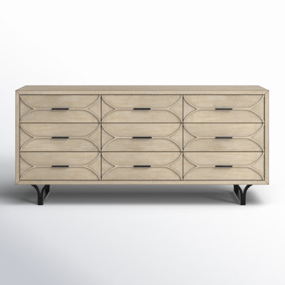 Diane 9 Drawer 70.1" W Sideboard by Joss & Main