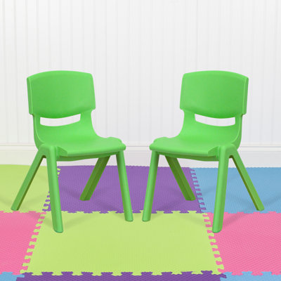 Angelo Kids Plastic Stackable School Chair by Isabelle & Max