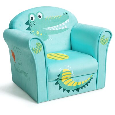 Epp Crocodile Kids Club Chair by Zoomie Kids